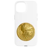 Moneda de Oro Antigua - Alejandro Magno Carcasa para iPhone 15