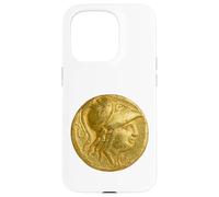 Moneda de Oro Antigua - Alejandro Magno Carcasa para iPhone 15 Pro