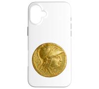 Moneda de Oro Antigua - Alejandro Magno Carcasa para iPhone 16 Plus