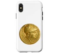 Moneda de Oro Antigua - Alejandro Magno Carcasa para iPhone X/XS