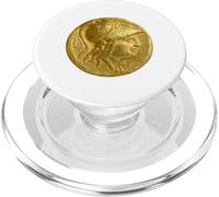 Moneda de Oro Antigua - Alejandro Magno PopSockets PopGrip para MagSafe