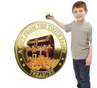 Moneda De Oro Del Ratoncito Pérez,Moneda Coleccionable Clásica - Detalle Divertido Para Niños, Decoración Hogar Y Tradición Infantil