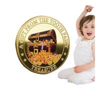 Moneda De Oro Del Ratoncito Pérez,Moneda Conmemorativa Clásica | Recuerdo Divertido Para Exhibir La Tradición Infantil De La Infancia