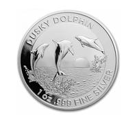 Moneda de Plata de 1 onza Australia - RAM Delfín Dolphin 2022-1 Oz Plata