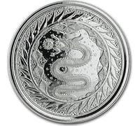 Moneda de plata de 1 onza Samoa 2 Tala 2020 Scottsdale Mint Serpiente de Milán Primera edición 1 Oz Plata Plata Solo 15.000 piezas Condición superior! Cápsula