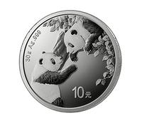 Moneda de plata"Panda" de 30 gramos. año 2023, China