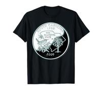 Moneda del Barrio Estatal de Carolina Camiseta