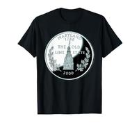 Moneda del cuarto del estado de Maryland Camiseta