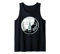 Moneda del cuarto del estado de Maryland Camiseta sin Mangas
