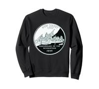 Moneda del cuarto del estado de Nueva Jersey Sudadera