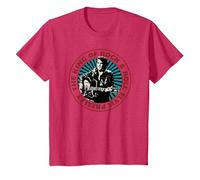 Moneda Oficial de Elvis Presley Camiseta, Niños, Rojo Jaspeado, 6 años