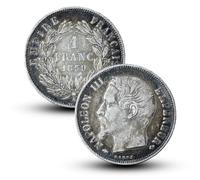 Monedas Antiguas francesas Franco, Monedas Europeas para coleccionistas Raras, Moneda de Plata Francia, colección de Moneda Antigua sembradora Imperio Frances (France-1859)