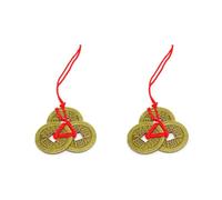 Monedas chinas de Feng Shui riqueza y éxito