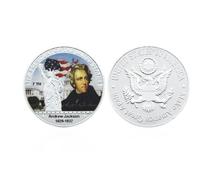Monedas Conmemorativas 46 Monedas Conmemorativas De Presidentes De EE. UU. Biden Trump Monedas De Desafío Chapadas En Plata Regalo Coleccionable Artesanal