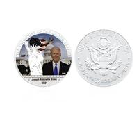 Monedas Conmemorativas 46 Monedas Conmemorativas De Presidentes De EE. UU. Biden Trump Monedas De Desafío Chapadas En Plata Regalo Coleccionable Artesanal