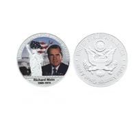 Monedas Conmemorativas 46 Monedas Conmemorativas De Presidentes De EE. UU. Biden Trump Monedas De Desafío Chapadas En Plata Regalo Coleccionable Artesanal