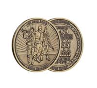 Monedas Conmemorativas De La Guerra De Vietnam (1959-1975), Monedas Coleccionables Bañadas En Cobre, Monedas De Recuerdo.