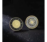 Monedas Conmemorativas De Las Doce Constelaciones, Monedas De Diamante Chapadas En Oro, Colección De Monedas De Recuerdo Deseando Amor, Regalos