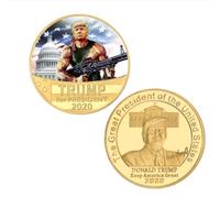 Monedas Conmemorativas del Presidente De EE. UU., Monedas Chapadas En Oro/Plata De Eagle Donald Trump, Monedas De Desafío para Llevar A Estados Unidos, Regalo De Recuerdo