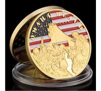 Monedas Conmemorativas La Segunda Guerra Mundial La Invasión De Normandía Moneda De Recuerdo De Playa Monedas Coleccionables Bañadas En Oro