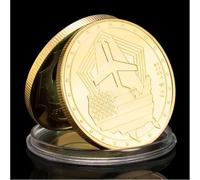 Monedas Conmemorativas Nunca Olvides 2021: Moneda De Recuerdo del 20.º Aniversario De Los Atentados Terroristas del 11-S, Monedas De Desafío Chapadas En Oro.
