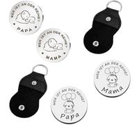 Monedas De Decisión Para Nuevos Padres 2 Piezas, Regalo Divertido De Embarazo Y Nacimiento, Detalle Original Para Baby Shower, Mamá Y Papá Primerizos