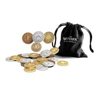 Monedas de metal de primera calidad de The Witcher Old World, de 1 a 5 jugadores