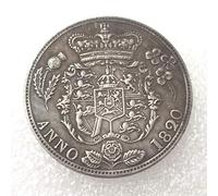 Monedas FKaiYin 1820 Reino Unido - Moneda británica antigua del Reino Unido - Gran Moneda conmemorativa - Gran Moneda Conmemorativa para descubrir historia de monedas experiencia futura