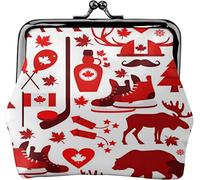Monedero Billetera Canadá Signo símbolo Mujer Chica Lindo clásico Mini Billetera Cambio Bolsa