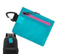 Monedero,Bolsa delgada impermeable | Linda Bolsa De Moneda Portátil,Para Viajar Senderismo Al Aire Libre Personal Senderismo Estilo de Vida Vivir Viajar Camping Rutina Festival Diario, Azul 3