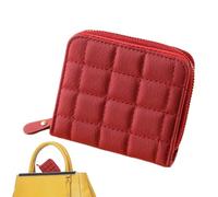 Monedero con Cremallera - Pequeño Cremallera, Mini Organizador De Monedero, Portamonedas Portátil, Estuche Compacto para Identificación, Elegante, Duradero, Práctico, Uso Diario,