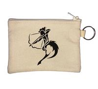 Monedero con diseño de horóscopo de Sagitario, diseño de astrología, color beige, beige, Talla única