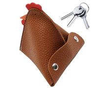 Monedero con Forma de Animal: Bonito Monedero de Piel sintética con Forma de Gallo, para Llaves de Piel sintética con Hebillas, Bolsillo para Auriculares, Monedero para Monedas, Inteligente