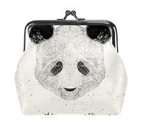 Monedero con hebilla de flor de gallo de animales retro, bolsa de mano con hebilla, bolsa de mano con cierre de beso, monedero con cierre floral para mujeres y niñas, Multicolor 17, Talla única, Organizador de bolsas