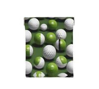 Monedero con impresión de patrón nacional africano, organizador de monedas, soporte de cambio, cartera de viaje pequeña, para monedas, cambio, auriculares, Pelota de golf, One Size, Moderno