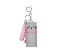 Monedero con llavero Gato Mini Kawaii - Monedero infantil con llavero - Legami - Accesorio kawaii para mochila