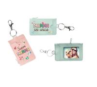 Monedero con portafotos para mamá elegante y refinado, con texto cariñoso, idea de regalo original para el día de la madre o cumpleaños - Varzi desde 1956, Rosa, ninguna