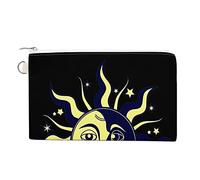 Monedero con símbolo de dios del sol griego, bolsa de cambio, bolsa divertida para teléfono celular, mini cartera, monedero, pequeño soporte para llaves para mujeres y hombres