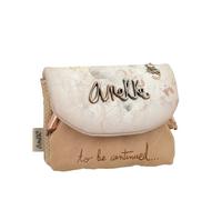 Monedero con Solapa Memories - Estilo Elegante y Práctico | Doble Compartimento y Bolsillo Trasero | Medidas: 12x10x3 cm