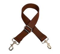 Monedero Correas Sustitución Crossbody Bolso Correa Bolso Bandolera Bandolera Sólido Broche Negro Marrón Oscuro
