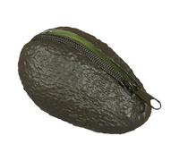 Monedero de aguacate - divertida forma de fruta novedad carteras | aspecto realista con cremallera, bolsa de madera para monedas - Decoración para el hogar para dinero en efectivo monedas mujeres