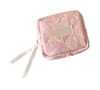 Monedero de Bolsas de cosméticos con Cremallera, Bolsas de Monedas de Viaje, Bolsa de Almacenamiento de servilletas sanitarias, Maquillaje para Minis cosméticos para