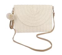 Monedero de Embrague de Paja, Bolsa de Noche Bolsos de la Tarde Boho Tejidas Envelope Clutch Cartera Fiesta Bolsa de la Boda del Verano de la Paja para la Muchacha de Las Mujeres
