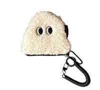 Monedero de felpa de peluche con bolas de arroz, bolso cambiable para mujer, monedero pequeño con cremallera