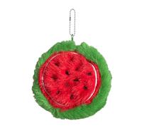 Monedero de frutas,Monedero de peluche,Monedero y monedero en forma de fruta de dibujos animados - Colgante de bolsa de felpa resistente al desgaste y a la moda, monedero de pelvis, sandía, Se référer