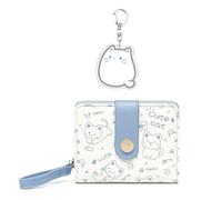 Monedero De Gato De 1 Pieza Y Cole De Gato De Dibujos Animados De 1 Pieza, Bolso Lindo, Bolso para Niñas, Bolso De Cuero PU