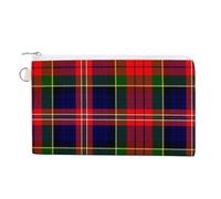 Monedero de lona sencillo Clan MacPherson Tartan308, organizador diario com