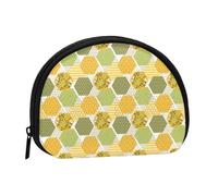 Monedero de miel de abeja, bonito monedero para mujer, pequeño bolso de cambio