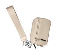 Monedero de monedas - billetera pequeña, billetera de cordones de 5,91 pulgadas - caja de tarjetas de nylon impermeable para mujeres, mini bolsa con cordón para efectivo y tarjetas de monedas, organiz