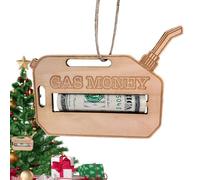 Monedero de Navidad, Monedero único para Navidad,Depósito de aceite de coche de diseño de billetera de plata único de Navidad - Adornos de monedero para árbol de Navidad, dormitorio, d, Se référer au